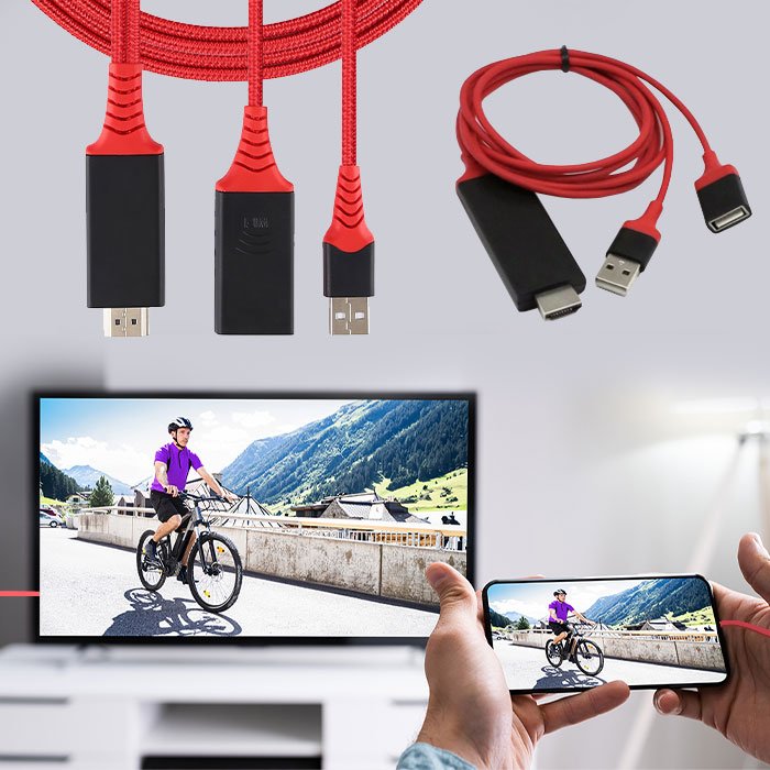 HDMI KÁBLE NA ZRKADLENIE TV