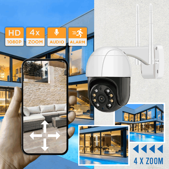 IP wifi kamera pre zabezpečenie domácnosti - wificamera