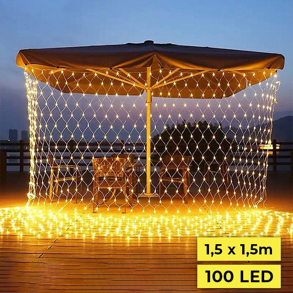 Dekoratívna sieť so svetlami LED - Netlights