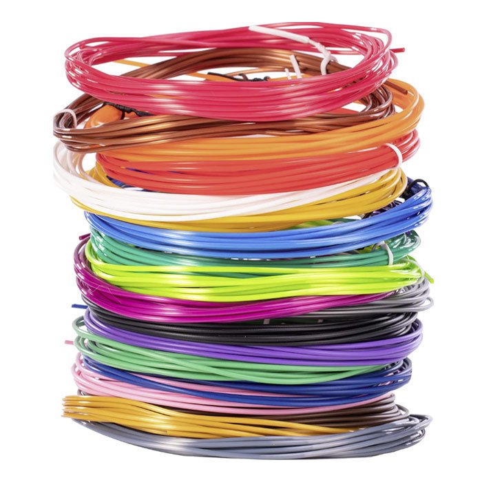 Dodatočné vlákna pre 3d pero - 3Dfilaments  (18 m)
