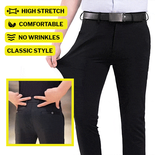 Pánske elastické elegantné nohavice - Stretchpants