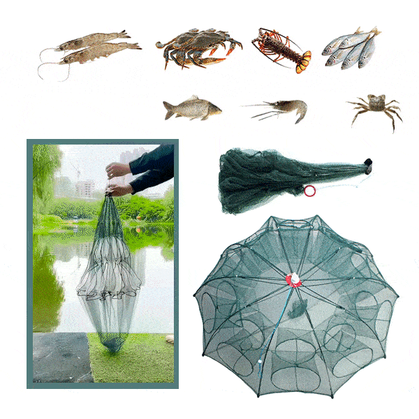 Skladateľná rybárska sieť - Fishynet