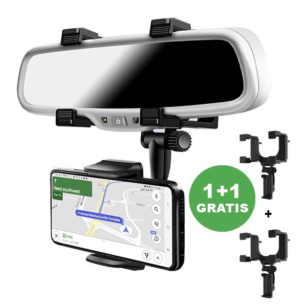 1+1 GRATIS Držiak telefónu na zrkadlo – RearyHoldy