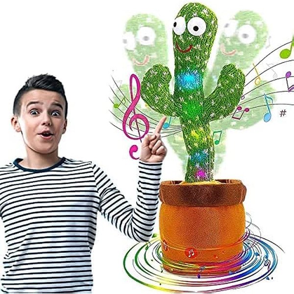 Interaktívny kaktus tanec a spev plush (1+1 GRATIS) - Cactus