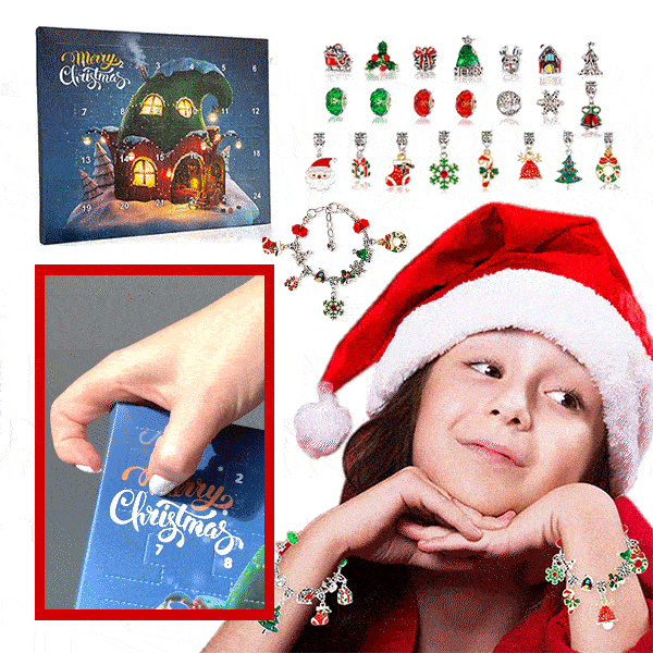 22-dielna sada adventných náramkov - Bracy