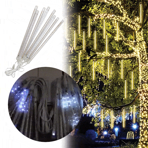 LED svetlá s efektom meteorického roja - MeteorLights