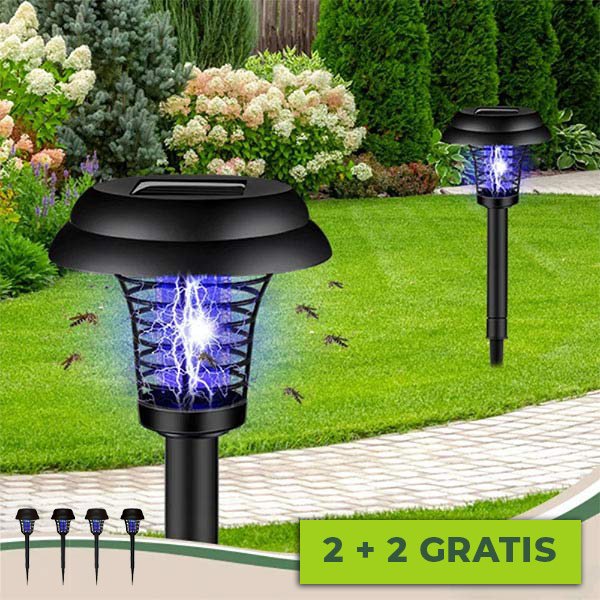 Solárna lampa proti komárom (2 + 2 GRATIS) - Buggy