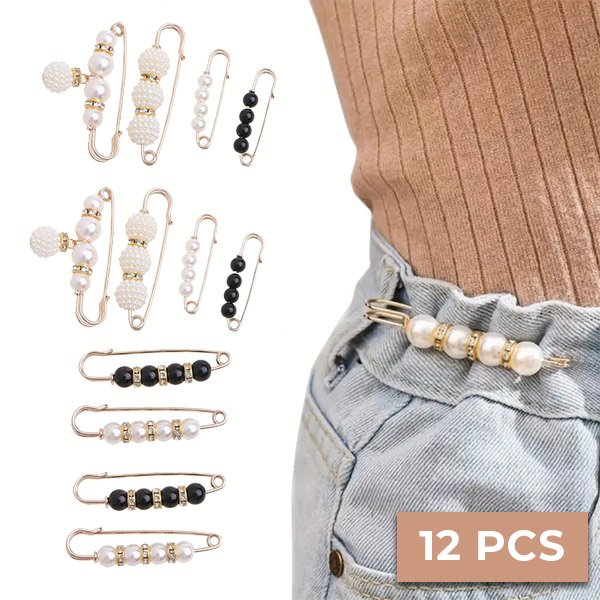 Nastavitelné pasiky (12 kusov) - Waistpins