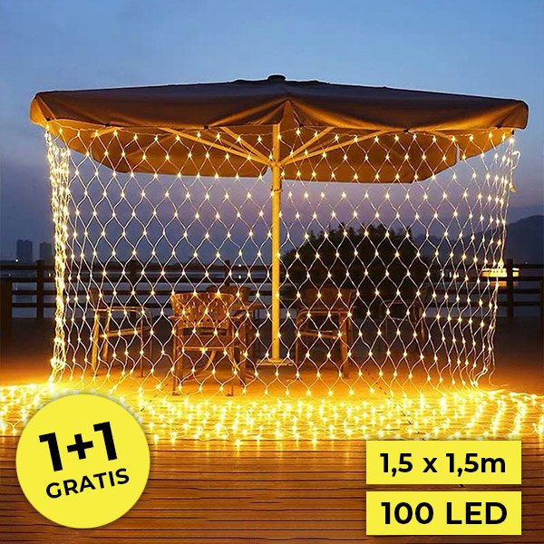 Dekoratívna sieť so svetlami LED (1 + 1 GRATIS) - Netlights