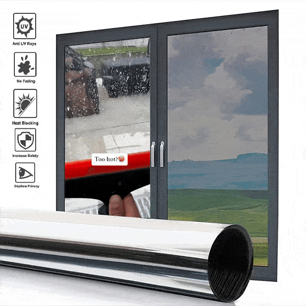 Zrkadlová fólia na okná - Privacyfoil