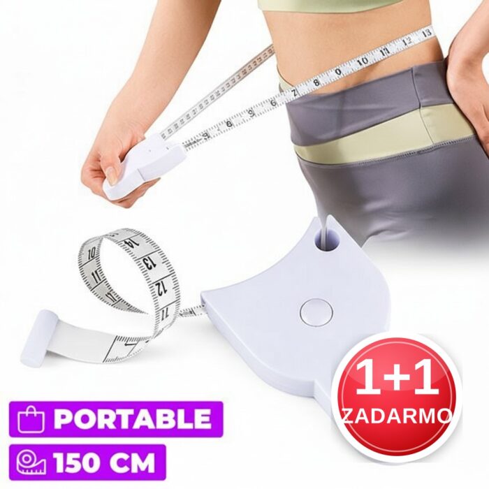 Meračka pre telo, 150 cm - Bodytape (1 + 1 ZADARMO)